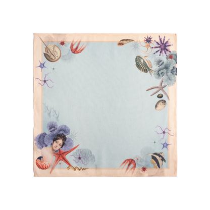 Servilleta Ivory Surreal Sea