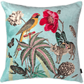 Cojin Helechos Parrots Velvet