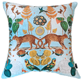 Cojin Mar de Cielo Leopards Velvet