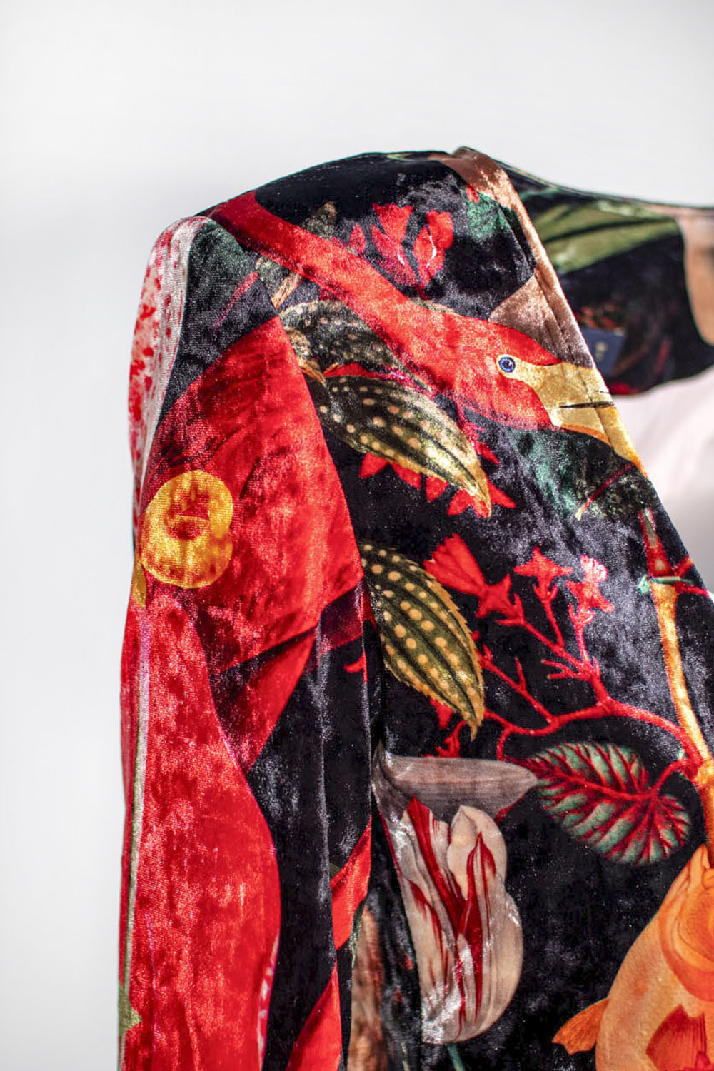 Kimono Red Jungle