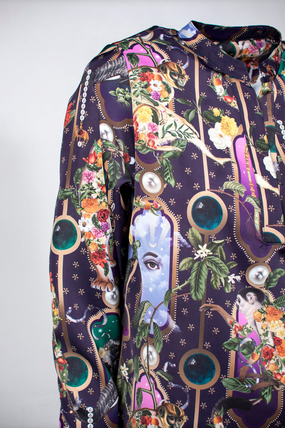 Blusa Neru Purple India