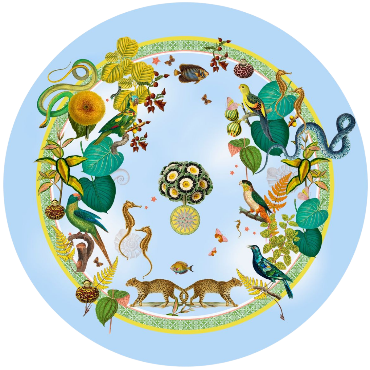 Lazy Susan Mar de Cielo