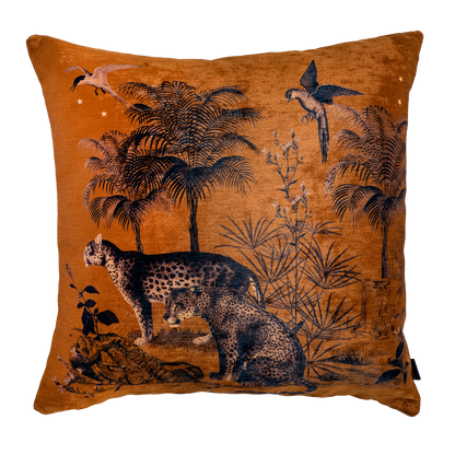 Cojin Cleopatra Leopards Velvet