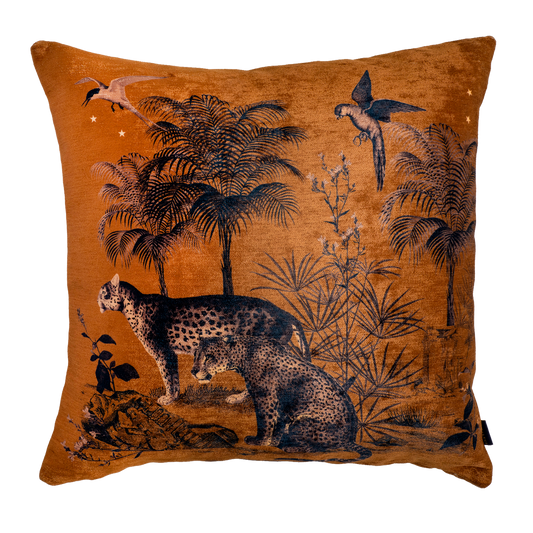 Cojin Cleopatra Leopards Velvet