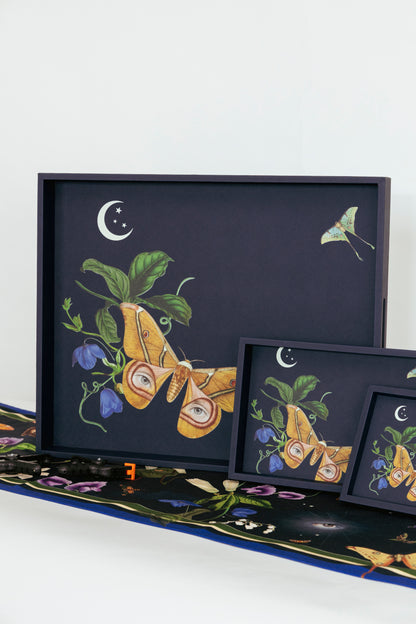 Charola Forro Azul Noche Actia Lunar