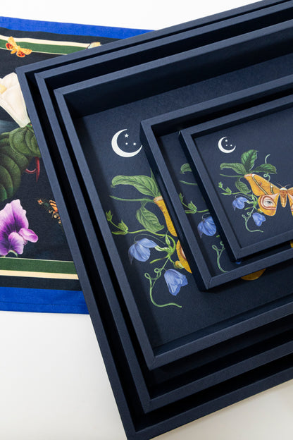 Charola Forro Azul Noche Actia Lunar