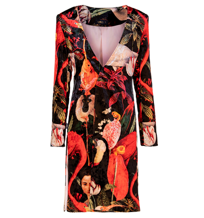 Kimono Red Jungle