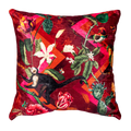 Cojin Flor de Kahlo Velvet