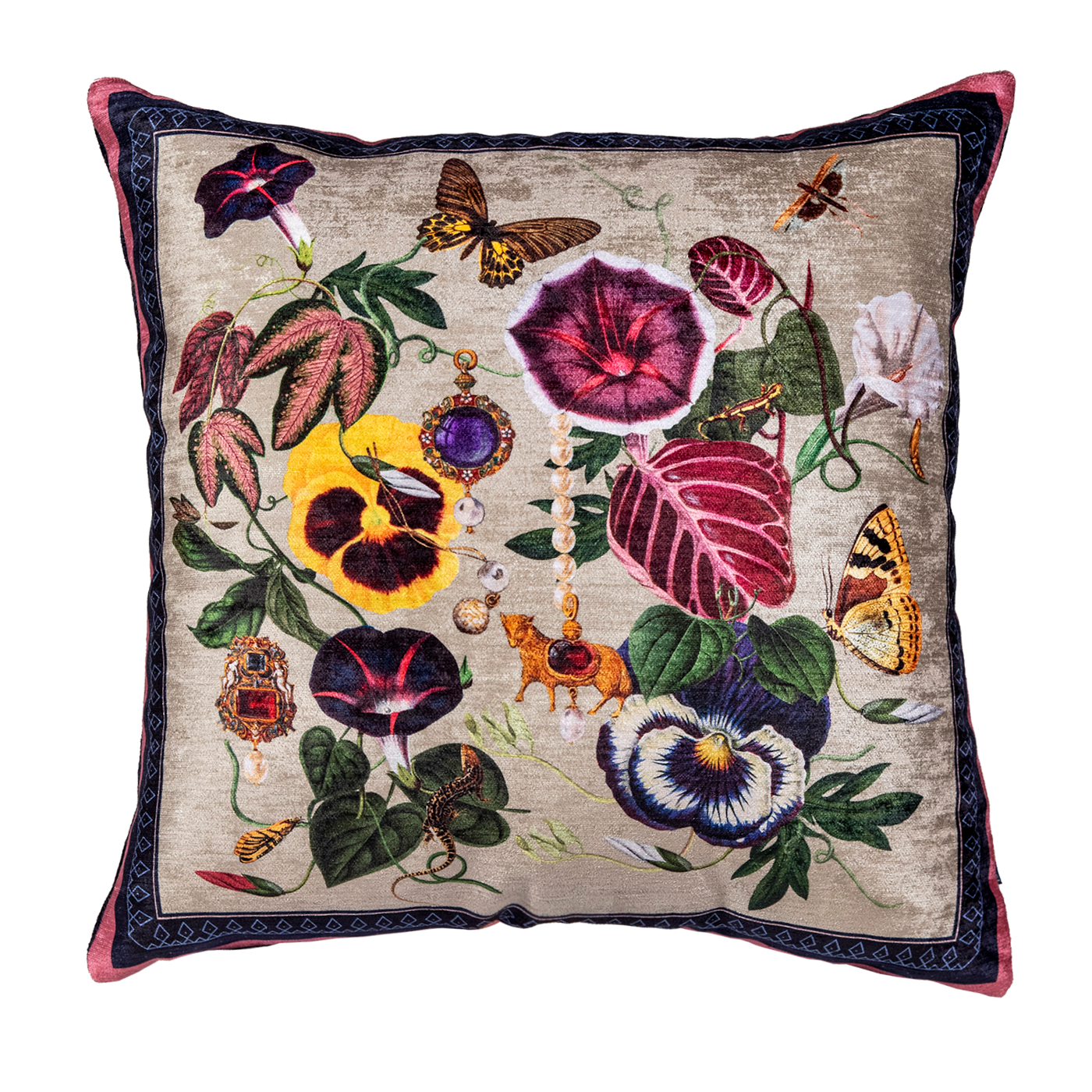 Cojin Pensamientos Menta Velvet