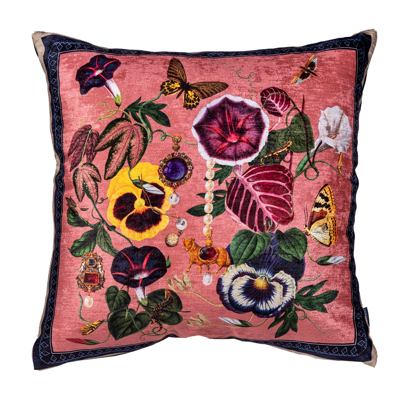 Cojin Pensamientos Pink Velvet