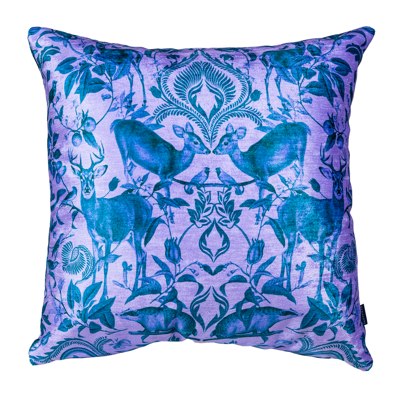 Cojin Lile Blue Velvet