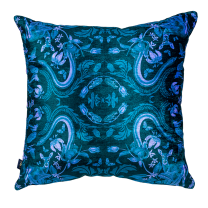 Cojin Lile Blue Velvet