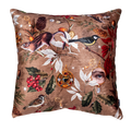 Cojin Squirrel Christmas Velvet
