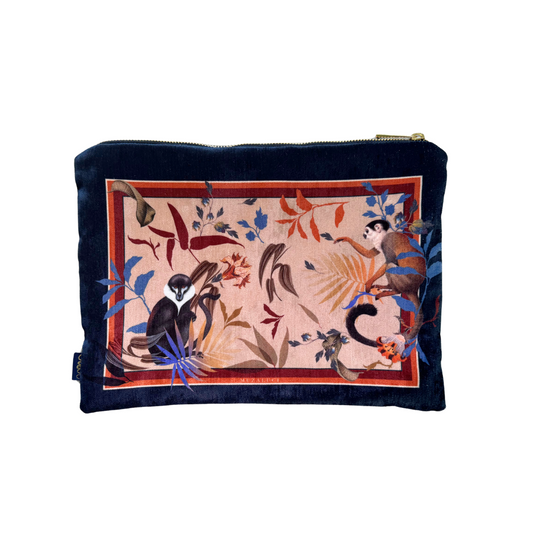 Monkeys Taupe Hand Bag