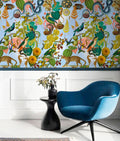 Mar de Cielo Wall Fabric