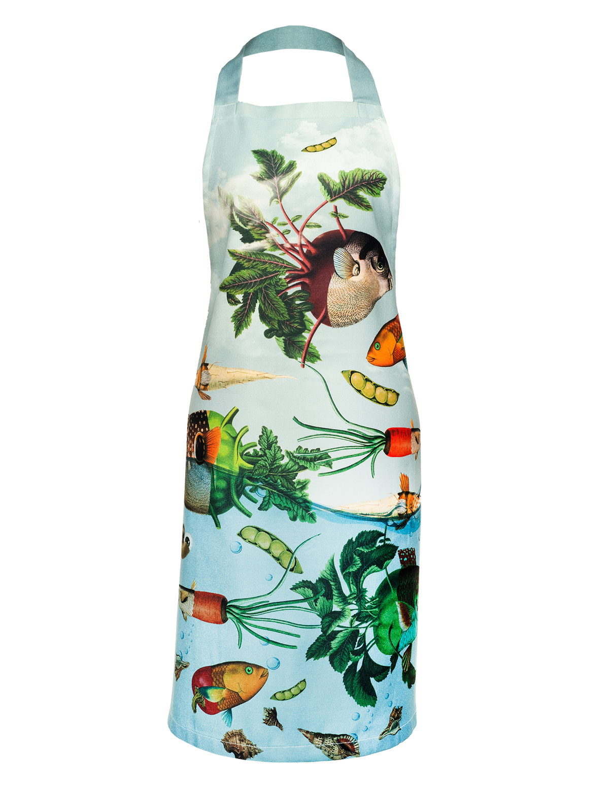 Delantal Blue Fishes