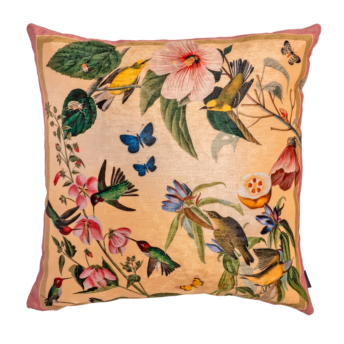 Cojin Autumn Pink Velvet