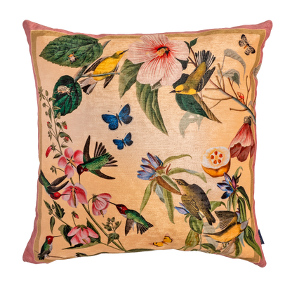 Cojin Autumn Pink Velvet