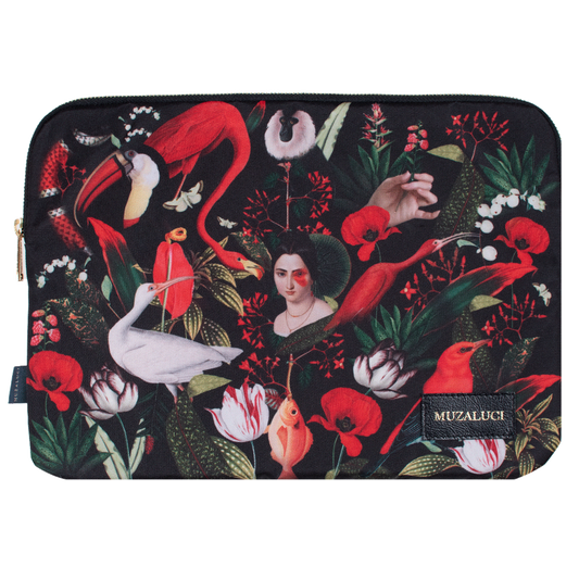 Laptop Case Red Jungle