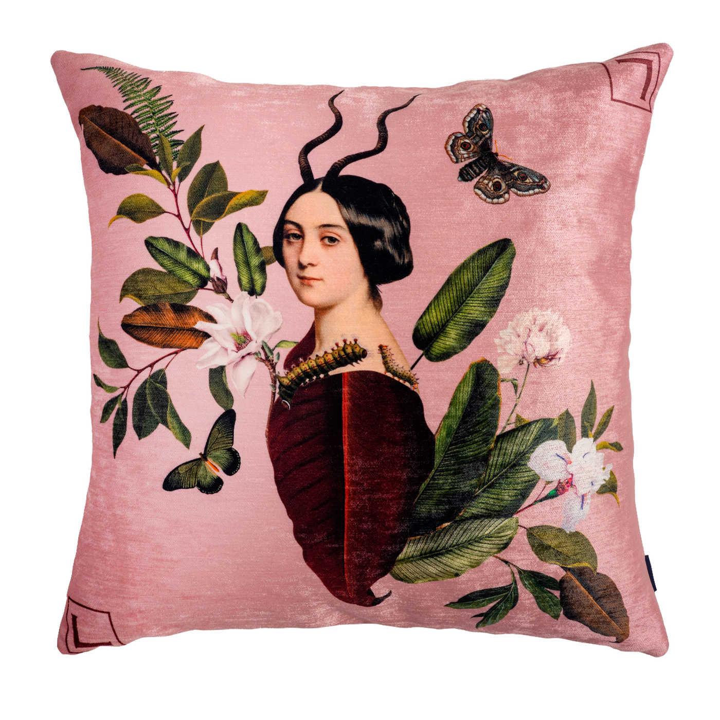 Cojin Regina Pink Velvet
