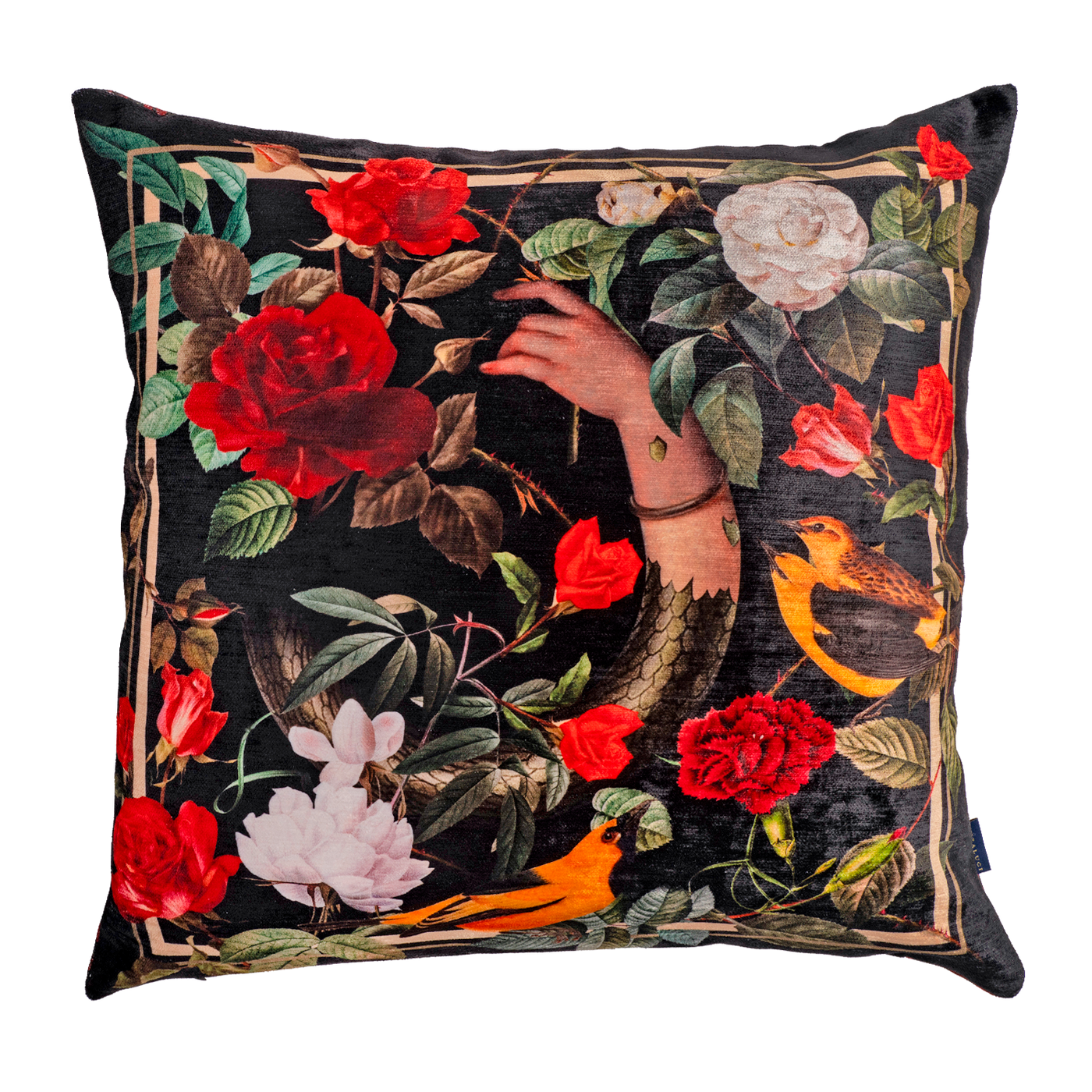 Cojin Roses Velvet