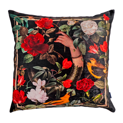 Cojin Roses Velvet