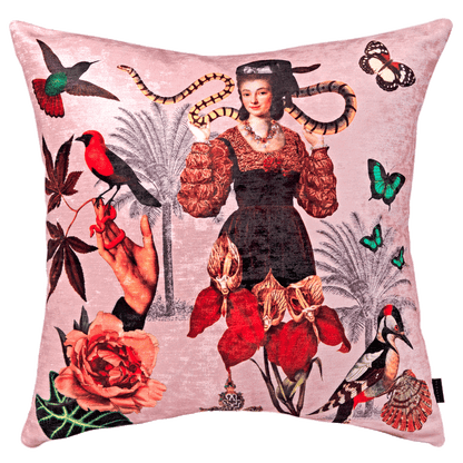 Cojin Santandercito Woman Serpent Velvet