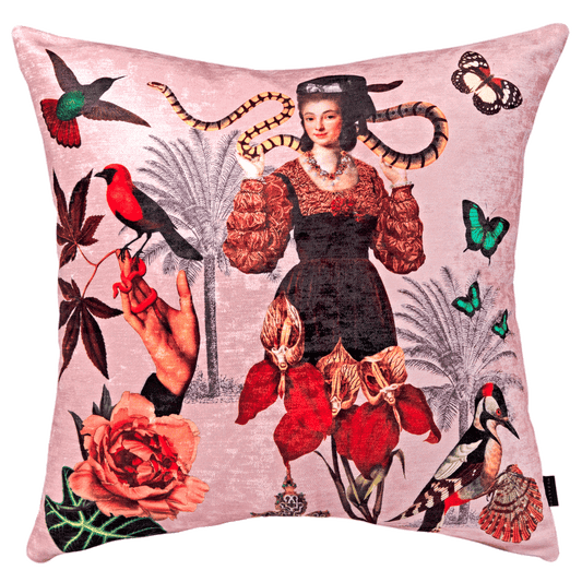 Cojin Santandercito Woman Serpent Velvet