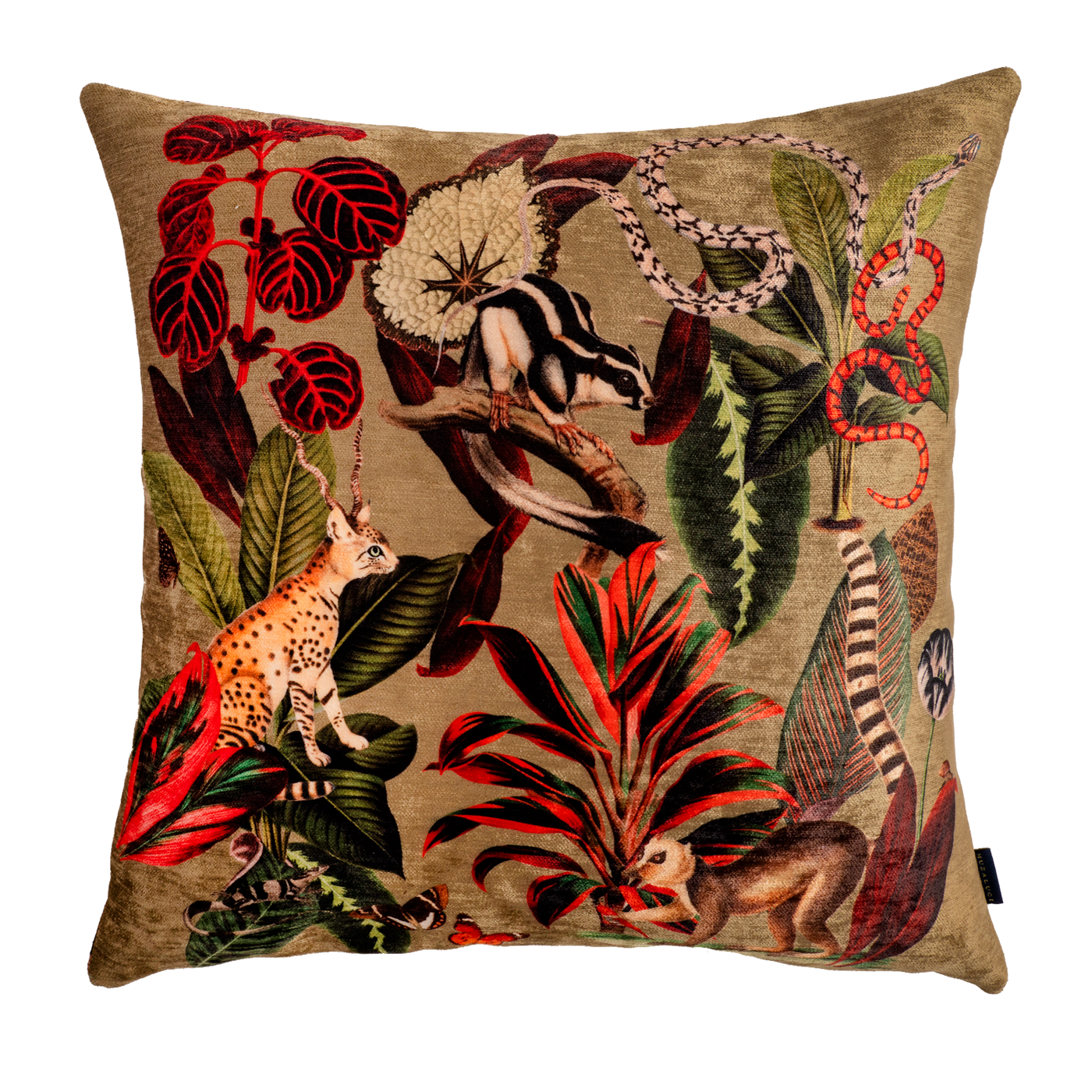 Cojin Savage Animals Velvet