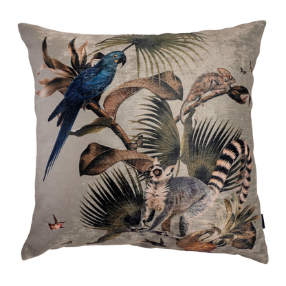 Cojin Selva Vintage Leaves Velvet