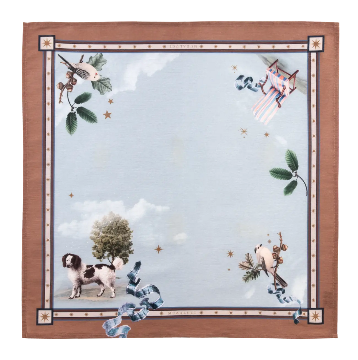 Servilleta Doghouse Blue