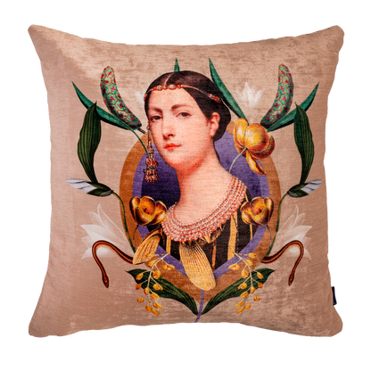 Cojin Retro Woman Velvet