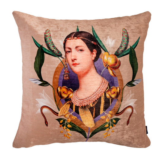 Cojin Retro Woman Velvet