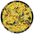 Lazy Susan Yellow Butterfly