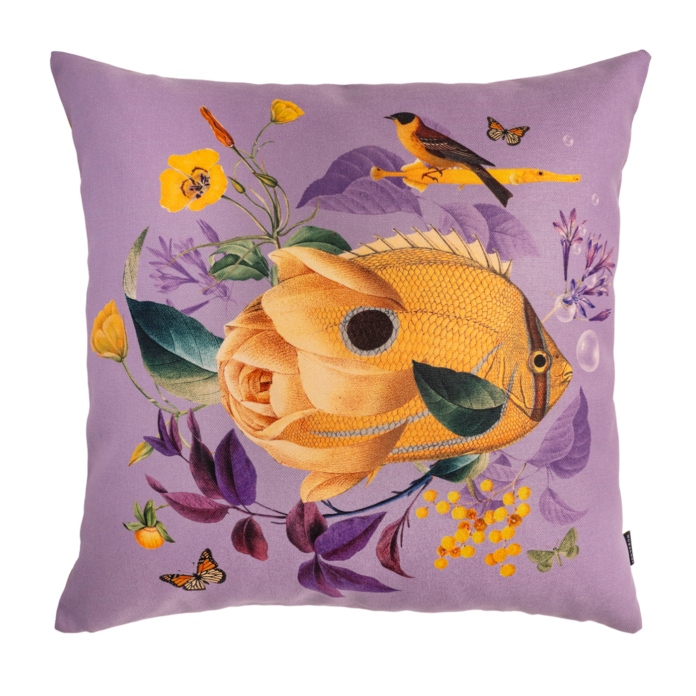 Cojin Amarello Fish