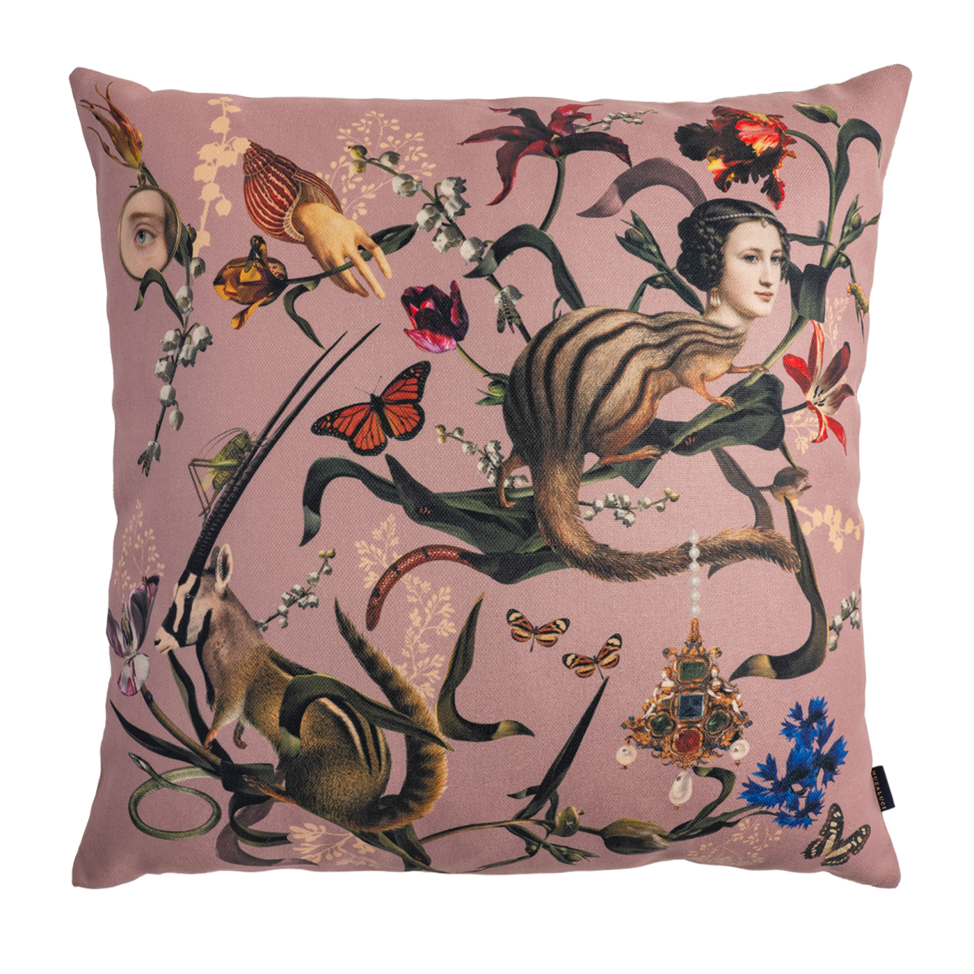 Cojin Rosewood Bulba Animals