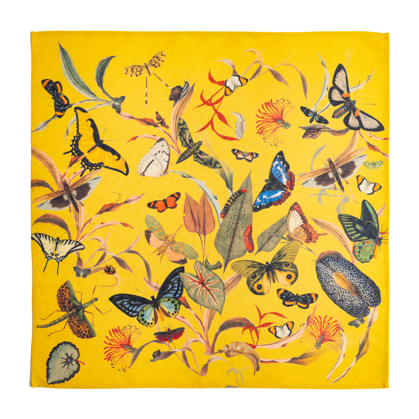 Servilleta Yellow Butterfly