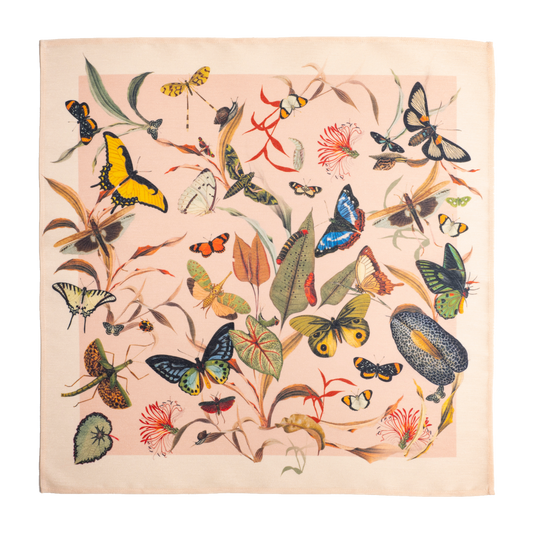 Servilleta Ivory Butterfly