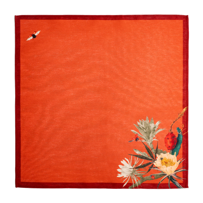 Servilleta Orange Cactus