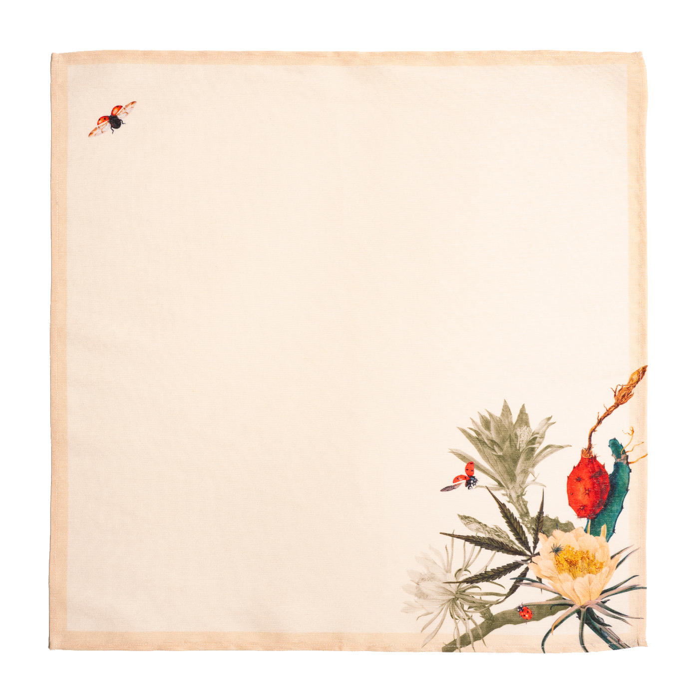 Servilleta Ivory Cactus