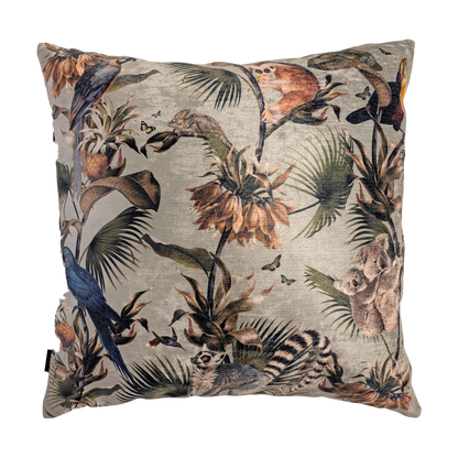 Cojin Selva Vintage Animals Velvet