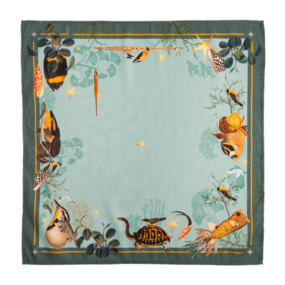 Servilleta Green Fishes