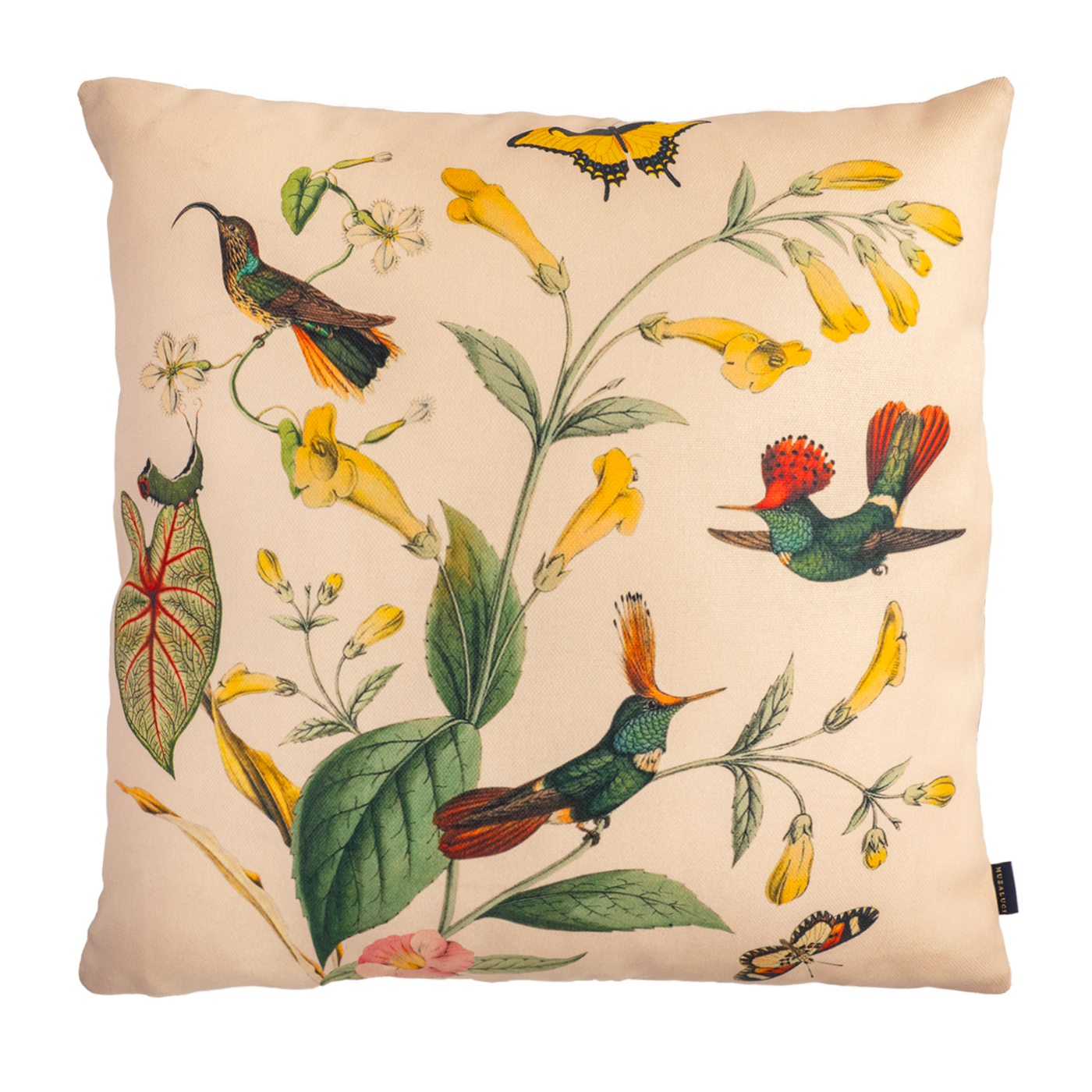 Cojin Hummingbird Green