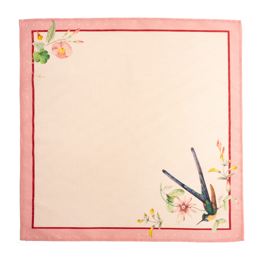 Servilleta Pink Hummingbird