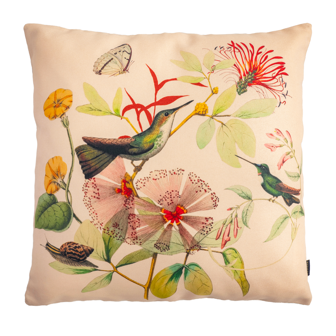 Cojin Hummingbird Pink