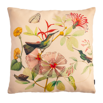 Cojin Hummingbird Pink