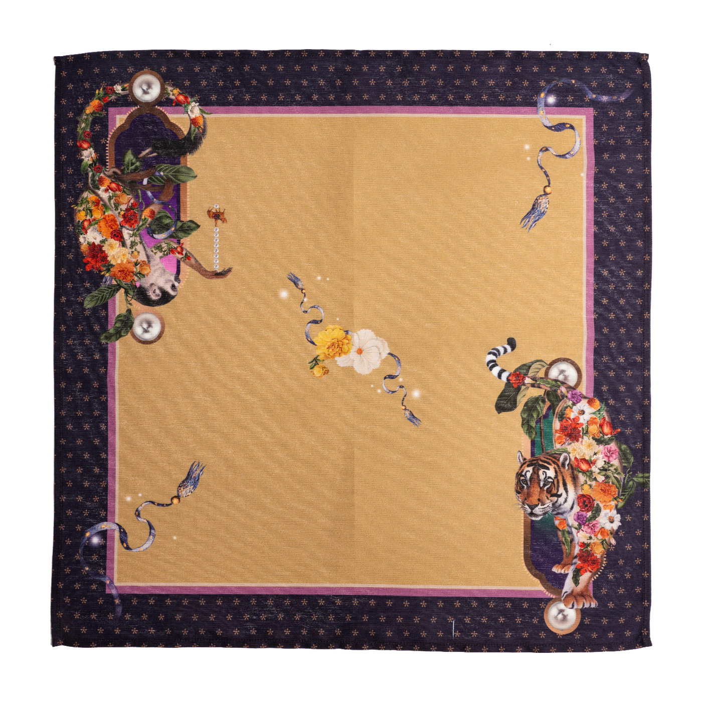 Servilleta Purple India