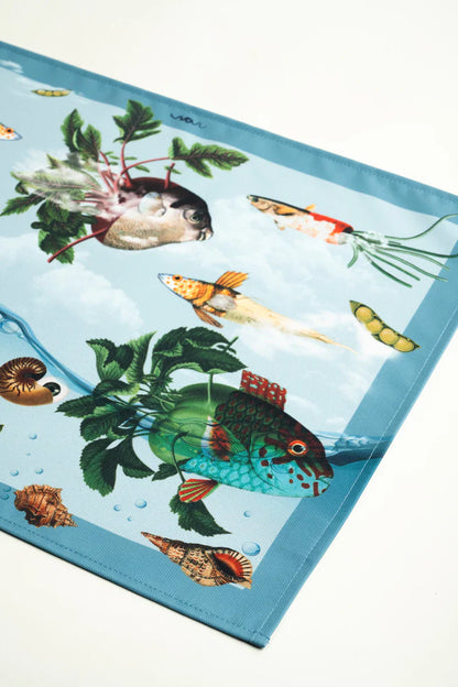 Individual Blue Fishes