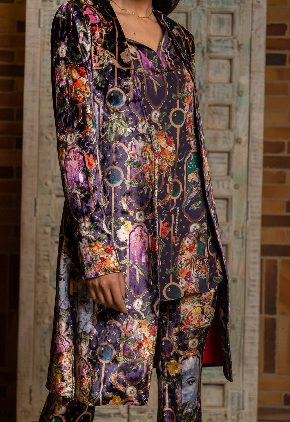 Kimono Purple India