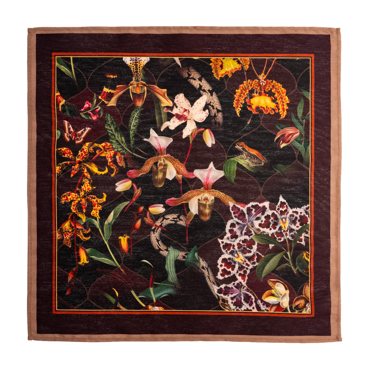 Servilleta Orquideas Tigre